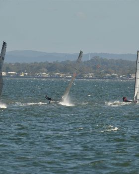 2022 HYC Winterbash Race 3, Multihulls