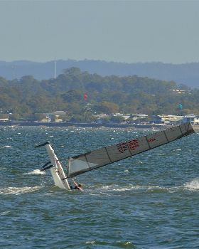 2022 HYC Winterbash Race 3, Multihulls