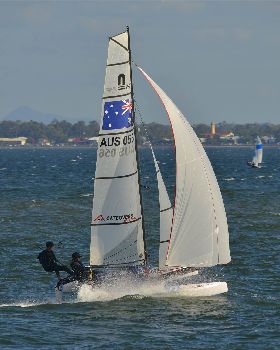 2022 HYC Winterbash Race 3, Multihulls