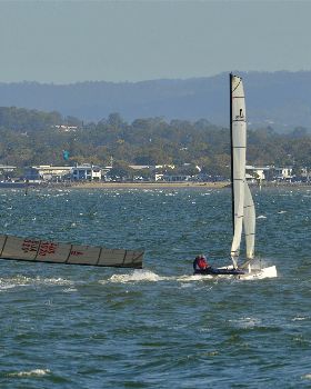 2022 HYC Winterbash Race 3, Multihulls