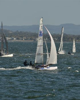 2022 HYC Winterbash Race 3, Multihulls