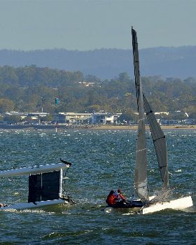 2022 HYC Winterbash Race 3, Multihulls