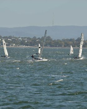 2022 HYC Winterbash Race 3, Multihulls