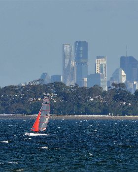 2022 HYC Winterbash Race 3, Multihulls
