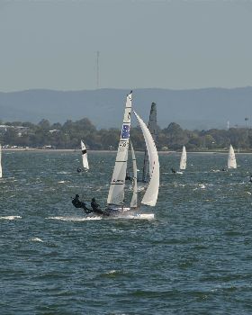 2022 HYC Winterbash Race 3, Multihulls