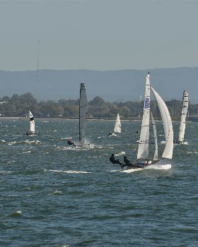 2022 HYC Winterbash Race 3, Multihulls