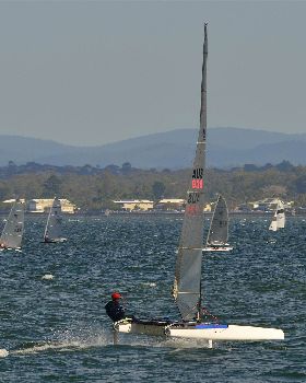 2022 HYC Winterbash Race 3, Multihulls