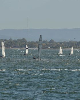 2022 HYC Winterbash Race 3, Multihulls