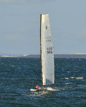 2022 HYC Winterbash Race 3, Multihulls