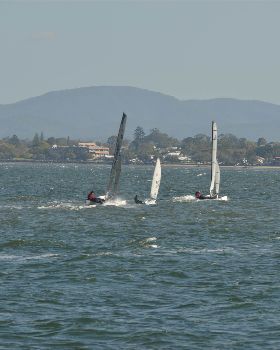 2022 HYC Winterbash Race 3, Multihulls