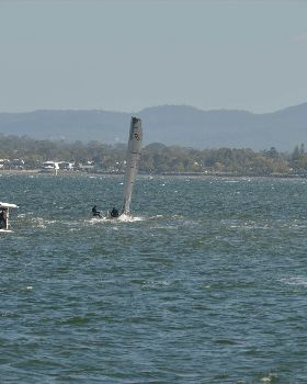 2022 HYC Winterbash Race 3, Multihulls