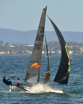 2022 HYC Winterbash Race 3, Multihulls