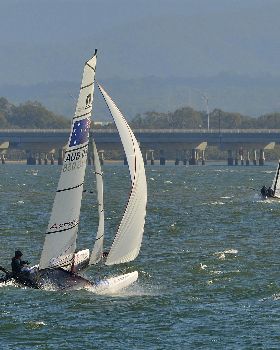 2022 HYC Winterbash Race 3, Multihulls