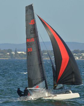 2022 HYC Winterbash Race 3, Multihulls
