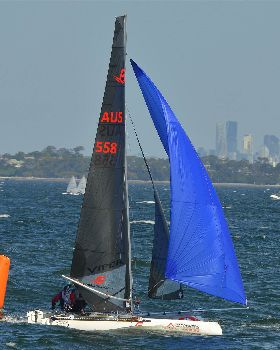 2022 HYC Winterbash Race 3, Multihulls
