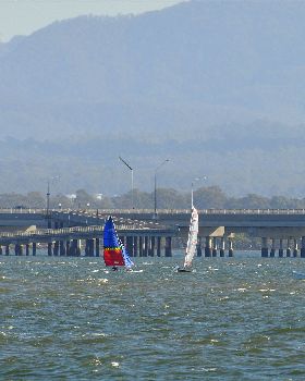 2022 HYC Winterbash Race 3, Multihulls
