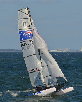 2022 HYC Winterbash Race 3, Multihulls