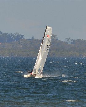 2022 HYC Winterbash Race 3, Multihulls