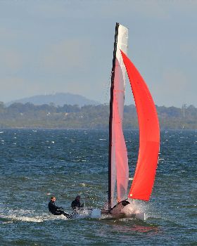 2022 HYC Winterbash Race 3, Multihulls