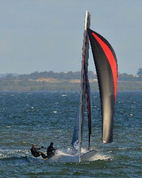 2022 HYC Winterbash Race 3, Multihulls