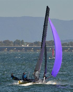 2022 HYC Winterbash Race 3, Multihulls