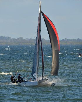 2022 HYC Winterbash Race 3, Multihulls