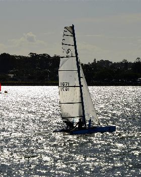 2022 HYC Winterbash Race 3, Multihulls