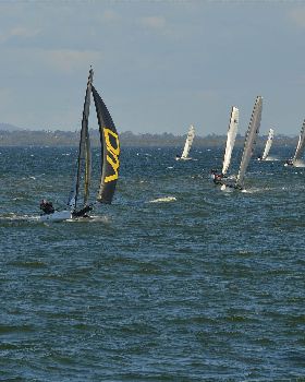 2022 HYC Winterbash Race 3, Multihulls