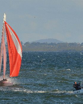 2022 HYC Winterbash Race 3, Multihulls