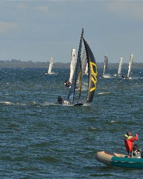 2022 HYC Winterbash Race 3, Multihulls