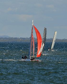 2022 HYC Winterbash Race 3, Multihulls