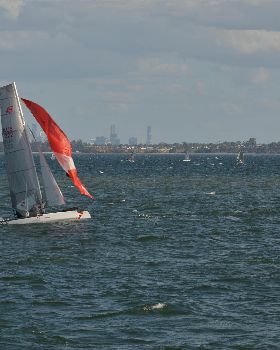 2022 HYC Winterbash Race 3, Multihulls
