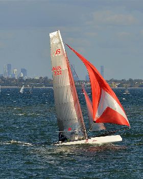 2022 HYC Winterbash Race 3, Multihulls