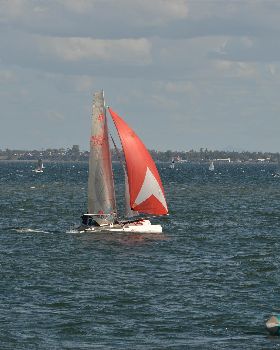 2022 HYC Winterbash Race 3, Multihulls