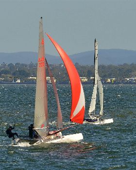 2022 HYC Winterbash Race 3, Multihulls