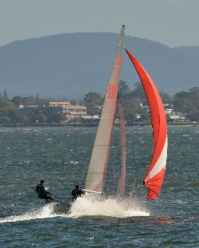 2022 HYC Winterbash Race 3, Multihulls