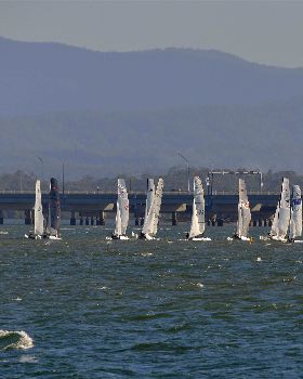 2022 HYC Winterbash Race 3, Multihulls