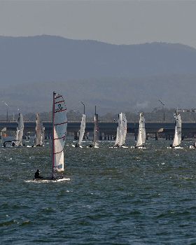 2022 HYC Winterbash Race 3, Multihulls