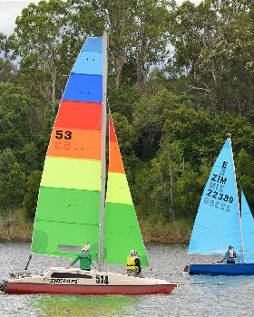 Lake Samsonvale Water Sports Association (LSWSA) 2022 Regatta (Race 1, Sunday)