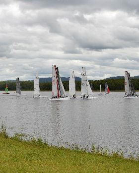 Lake Samsonvale Water Sports Association (LSWSA) 2022 Regatta (Race 1, Sunday)