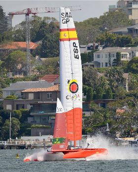 2020 Sail GP Sydney Nosedives