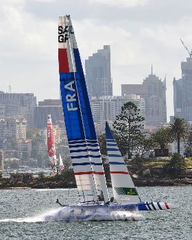 2020 Sail GP Sydney Nosedives