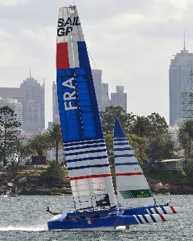 2020 Sail GP Sydney Nosedives