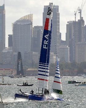 2020 Sail GP Sydney Nosedives