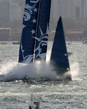 2020 Sail GP Sydney Nosedives