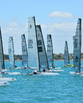 2018 "A" Class Catamaran Worlds (Race 1, Tues 20th)