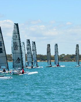 2018 "A" Class Catamaran Worlds (Race 1, Tues 20th)