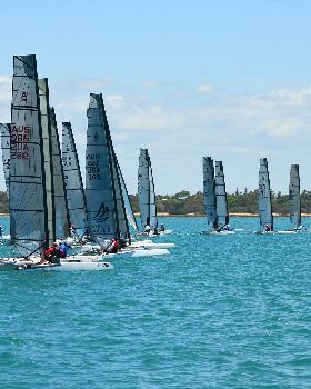 2018 "A" Class Catamaran Worlds (Race 1, Tues 20th)