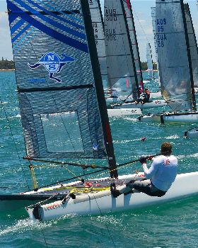 2018 "A" Class Catamaran Worlds (Race 1, Tues 20th)