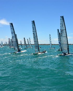 2018 "A" Class Catamaran Worlds (Race 1, Tues 20th)